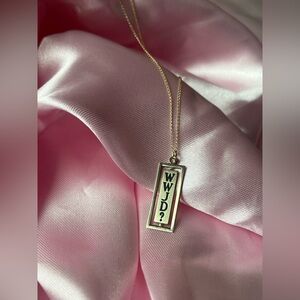 Vintage 14k gold plus sterling necklace